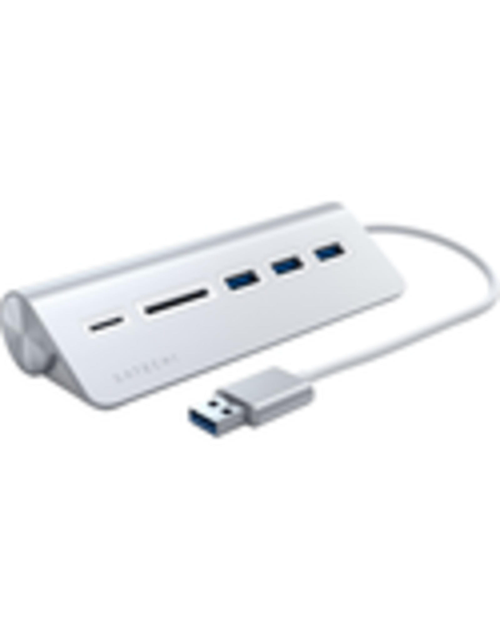 SATECHI SATECHI ALUMINIM USB 3.0 HUB & CARD READER SILVER