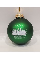 (REG. $12) YULETIDE ORNAMENT GREEN/WHITE