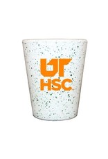 1.5oz FOREST GREEN SPECKLED GRANITE UTHSC GLASS