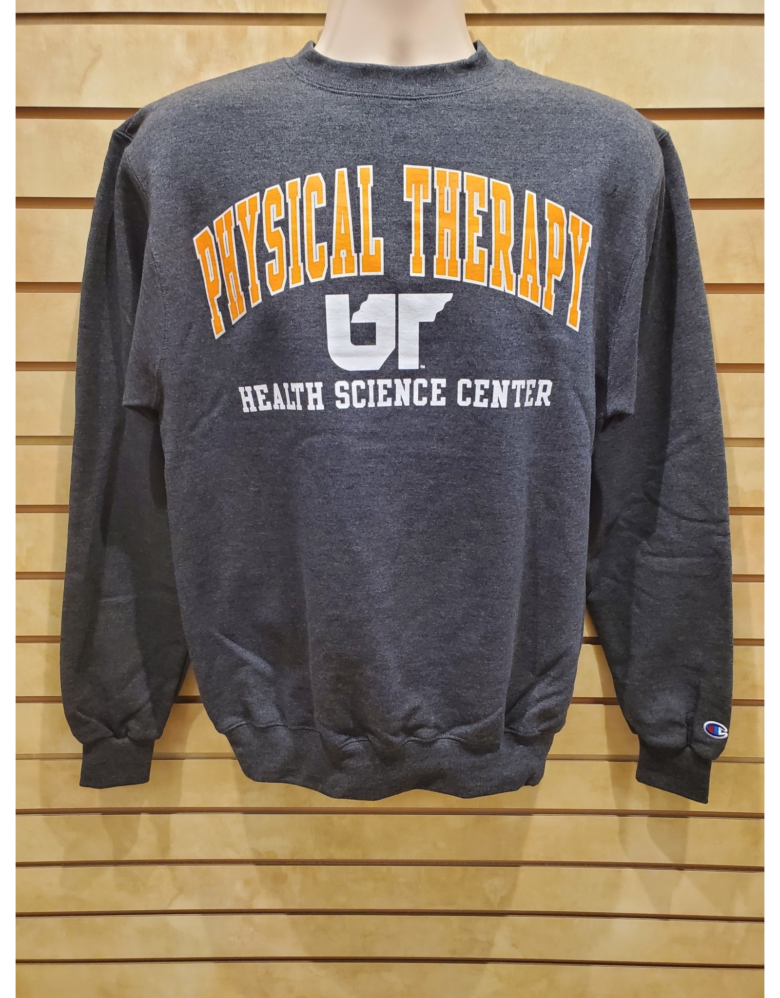 CHAMPION (REG. $40) PHYSICAL THERAPY POWERBLEND FLEECE CREW