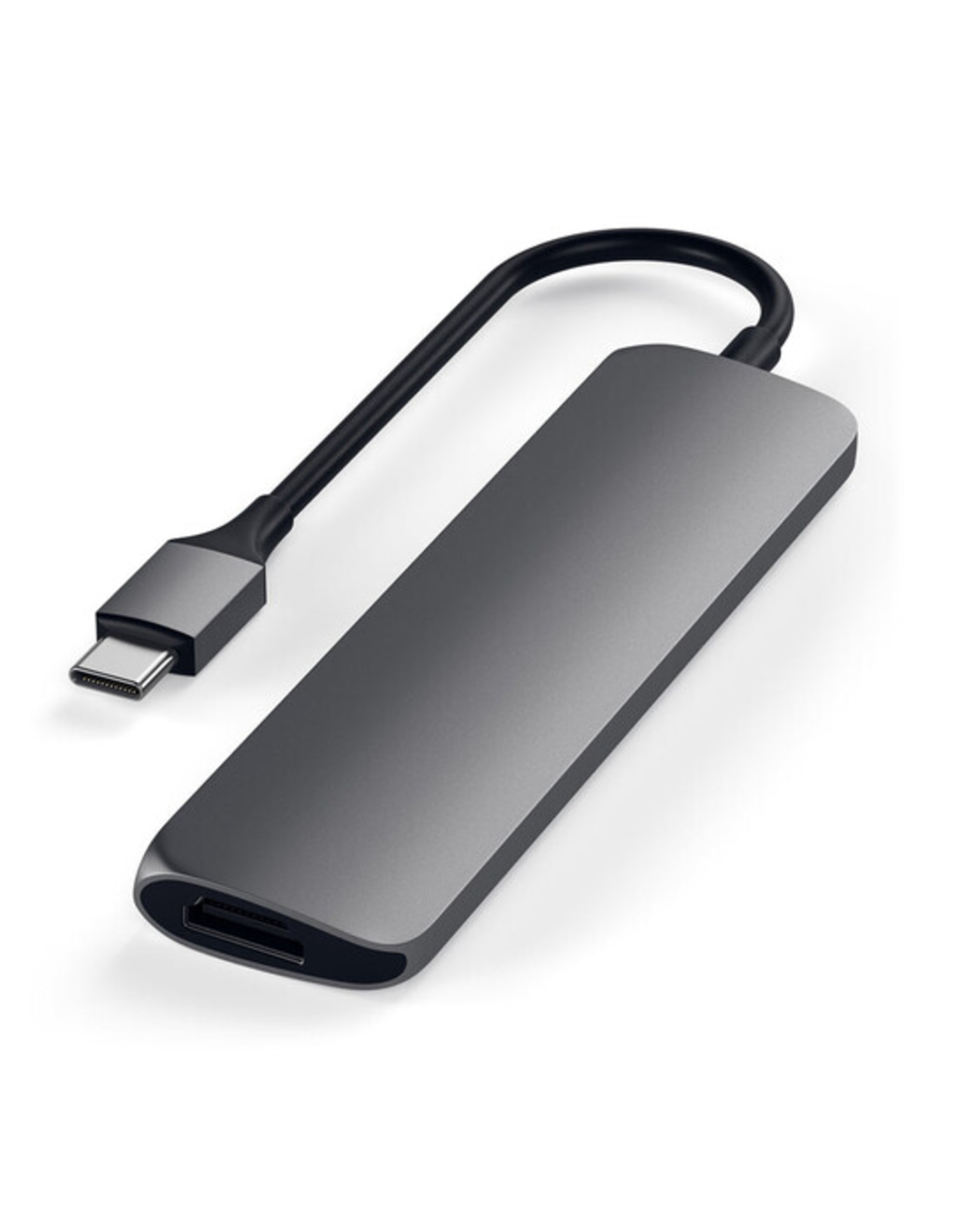 SATECHI SATECHI USB TYPE-C 4-N-1 SLIM MULTIPORT - SPACE GRAY