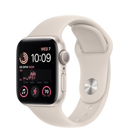 APPLE APPLE WATCH SE 3 GPS, 40MM STARLIGHT ALUMINUM CASE W/ STARLIGHT SPORT BAND - M/L