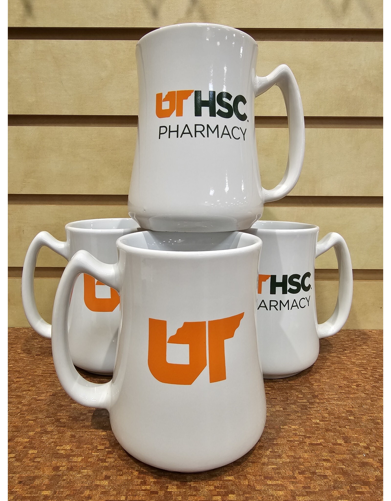 16oz WHITE UTHSC PHARMACY MUG