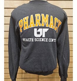 CHAMPION PHARMACY CHAMPION POWERBLEND FLEECE CREW GRANITE