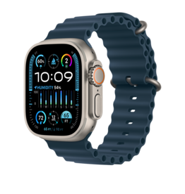 APPLE APPLE WATCH ULTRA 2 GPS+CELLULAR 49mm TITANIUM CASE w/ BLUE OCEAN BAND