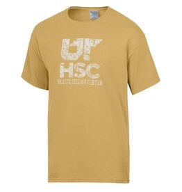 COMFORT WASH COMFORT WASH UTHSC S/S TEE ARTISAN GOLD