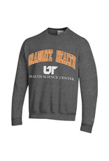 CHAMPION (REG. $40) GRADUATE HEALTH CHAMPION POWERBLEND FLEECE CREW - GRANITE