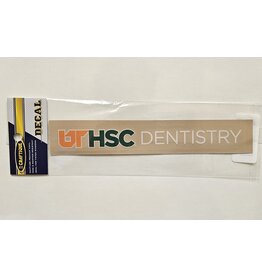 CRAFTIQUE DENTISTRY DECAL 6"