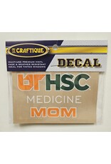 CRAFTIQUE DECAL UTHSC MEDICINE MOM