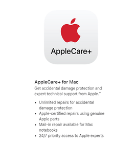 APPLE APPLECARE + 16-INCH MACBOOK PRO (M4)
