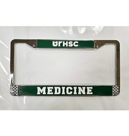 MEDICINE METAL LICENSE PLATE FRAME