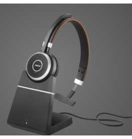 JABRA JABRA EVOLVE 65SE Stereo Wireless On-Ear Headset with Stand (Microsoft Teams, USB Type-C, Black)