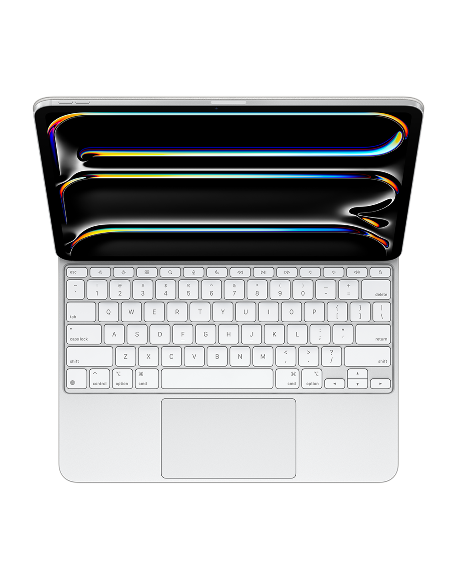 APPLE MAGIC KEYBOARD FOR IPAD AIR 13-INCH (M2) - US ENGLISH - WHITE APPLE MAGIC KEYBOARD FOR IPAD AIR 13-INCH (M2) - US ENGLISH - WHITE