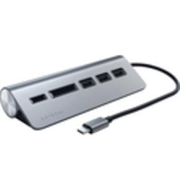 SATECHI SATECHI ALUMINIM TYPE-C 3.0 HUB & CARD READER