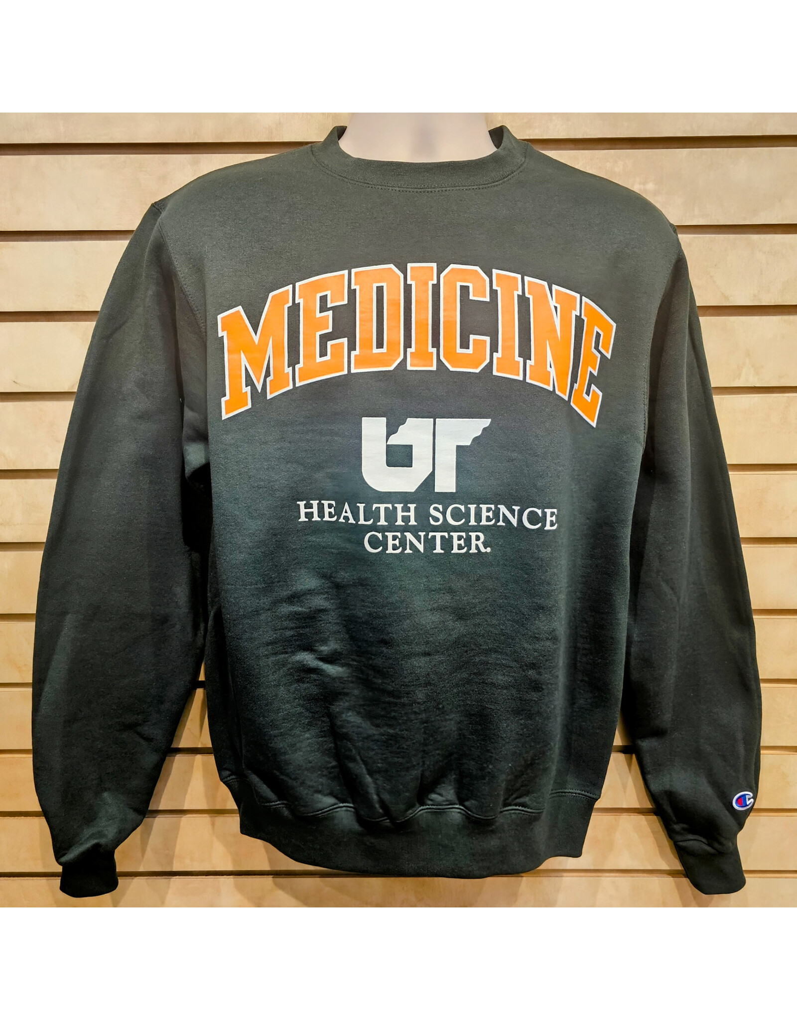 CHAMPION MEDICINE CHAMPION POWERBLEND FLEECE CREW - GREEN