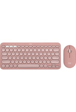 LOGITECH LOGITECH PEBBLE 2 WIRELESS KEYBOARD & MOOUSE COMBO - TONAL ROSE