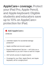APPLE APPLECARE+ 13-INCH IPAD PRO