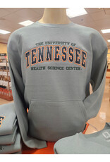 CI SPORT UTHSC POCKET EMBROIDERED CREW RIVER GREEN