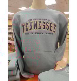 CI SPORT UTHSC POCKET EMBROIDERED CREW RIVER GREEN