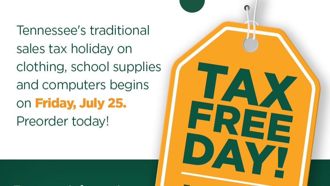 SALES TAX HOLIDAY