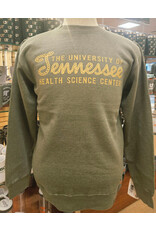 CI SPORT UTHSC THROWBACK CREW - OLIVE