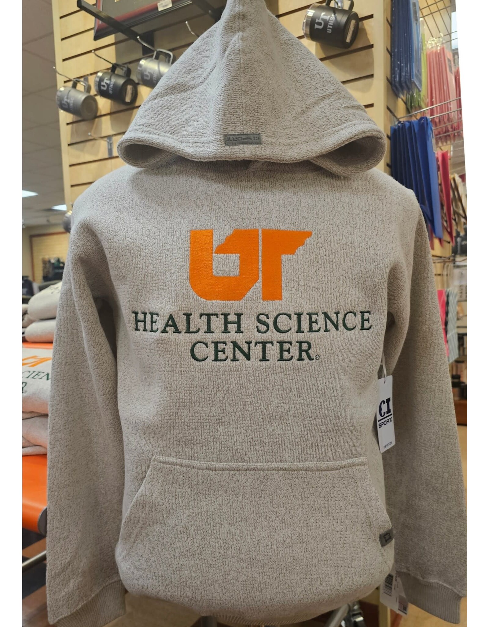 CI SPORT UTHSC EMBROIDERED HARBOR HOOD