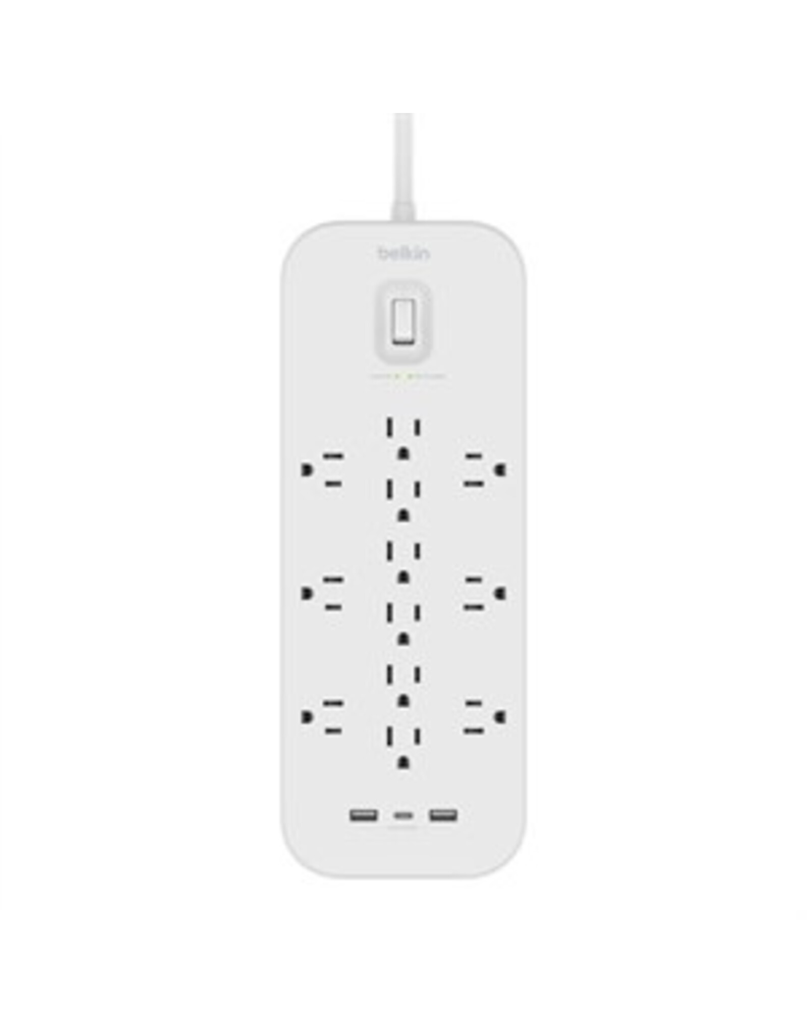 BELKIN BELKIN 12-OUTLET SURGE PROTECTOR POWER TRIP w/ 12 AC OUTLETS