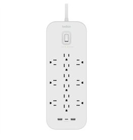 BELKIN BELKIN 12-OUTLET SURGE PROTECTOR POWER TRIP w/ 12 AC OUTLETS