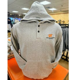 CI SPORT (REG. $70) UTHSC HARBOR BUTTON HOOD LIGHT GREY