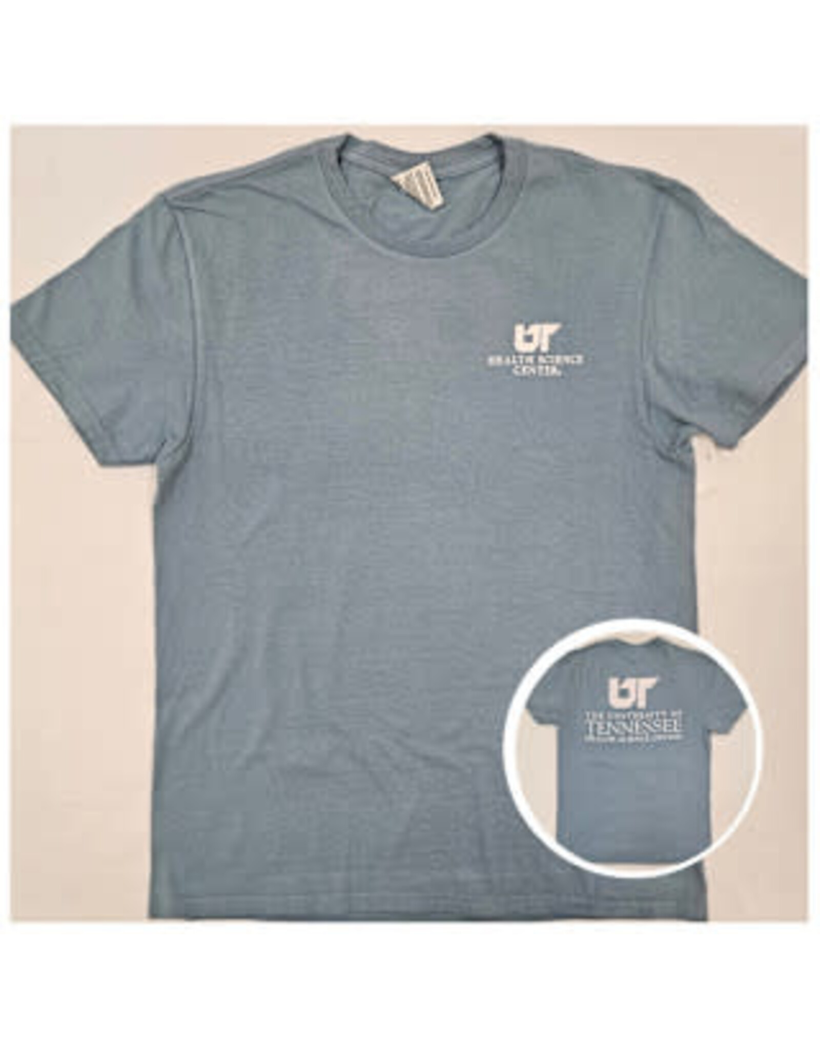 CI SPORT (REG. $35) BEACH WASH DYED TEE MIST LARGE