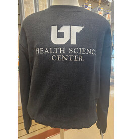 CI SPORT SPORT HARBOR EMBROIDERED CREW BLACK