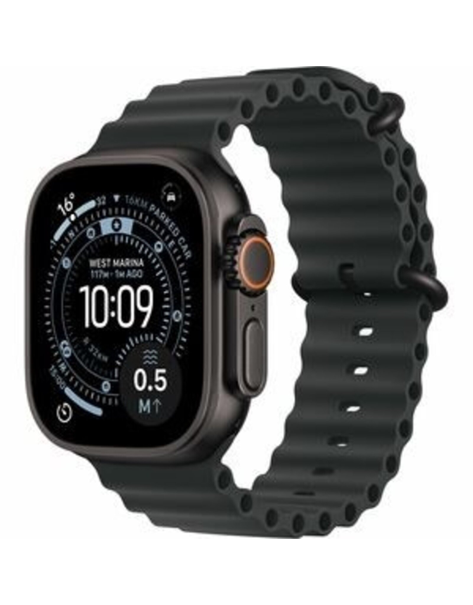 APPLE APPLE WATCH ULTRA 3 GPS+CELLULAR 49mm TITANIUM CASE w/ BLACK OCEAN BAND