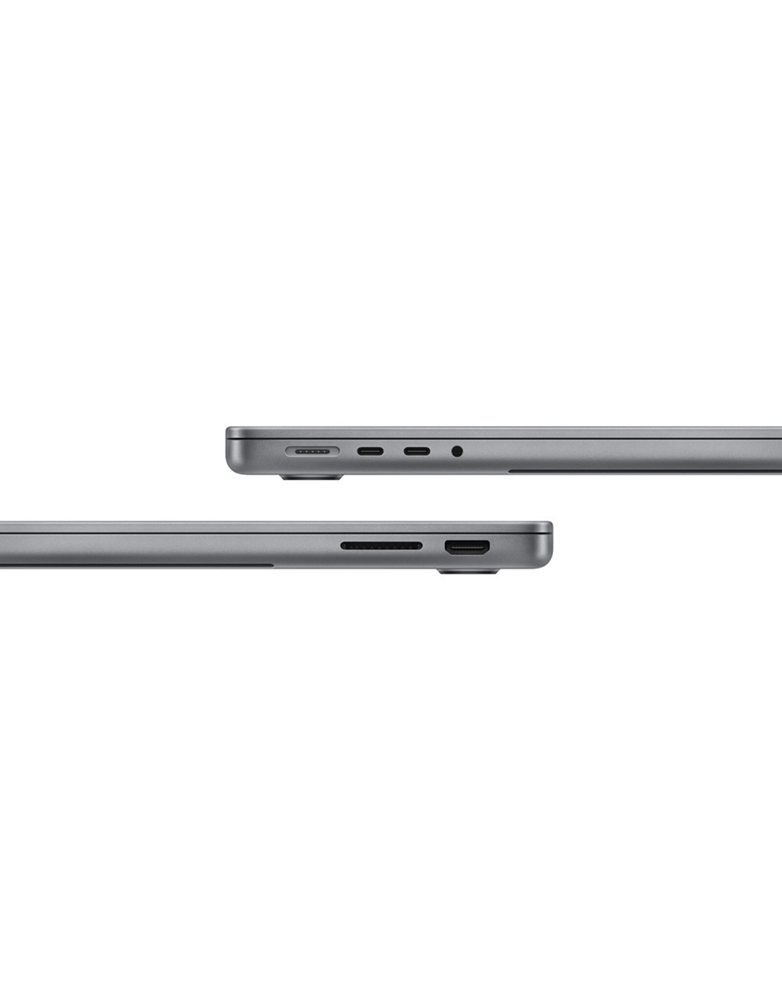 APPLE DEMO SPACE GRAY 14" MACBOOK PRO: APPLE M3 CHIP w/ 8-CORE CPU & 10-CORE GPU, 512GB SSD