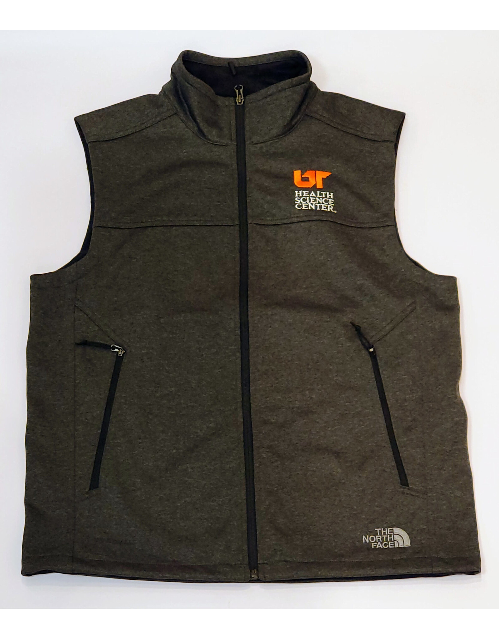 NORTH FACE (REG. $145) NORTH FACE RIDGEWALL SOFT SHELL VEST - HEATHER GREY  SMALL