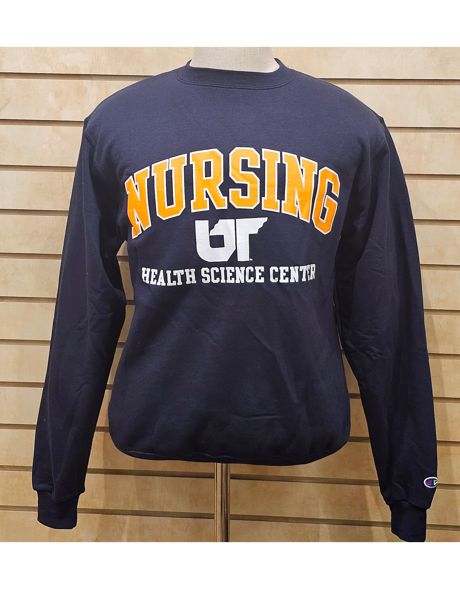 CHAMPION (Reg. $40) NURSING CHAMPION POWERBLEND FLEECE CREW - MARINE NAVY XX-LARGE