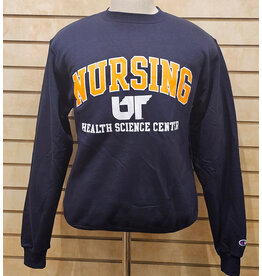 CHAMPION (Reg. $40) NURSING CHAMPION POWERBLEND FLEECE CREW - MARINE NAVY XX-LARGE