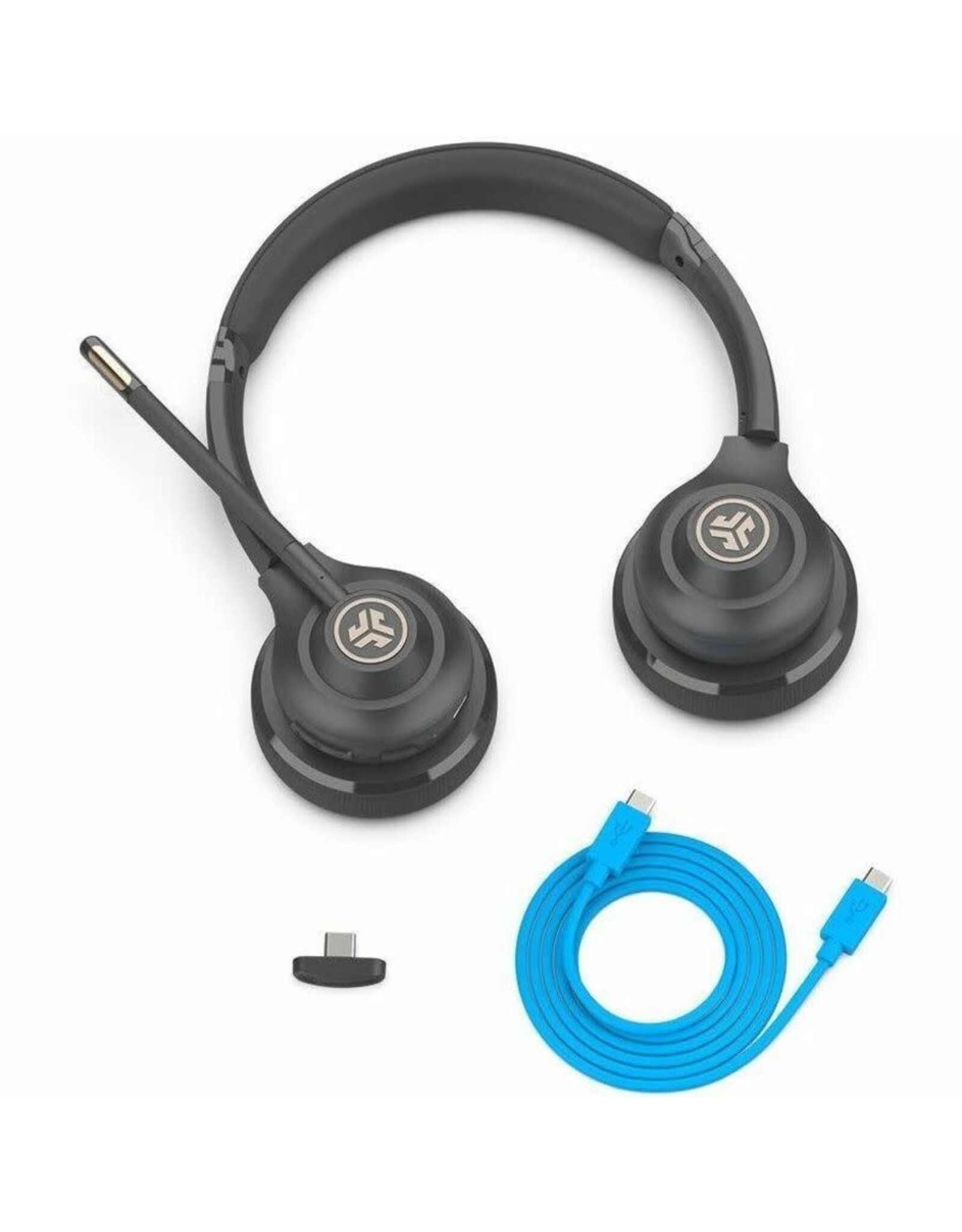 JLAB JLAB GO WORK WIRELESS & WIRED ON-EAR HEADSET - BLACK