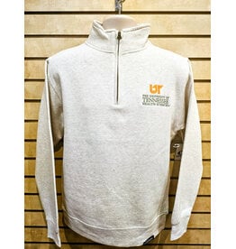 CI SPORT UTHSC EMBROIDERED OATMEAL QUARTER ZIP