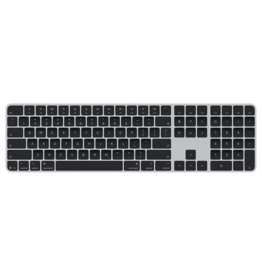 APPLE MAGIC KEYBOARD w/ TOUCH ID AND NUMERIC KEYPAD for Mac models with Apple silicon (USB–C) - US English - Black Keys