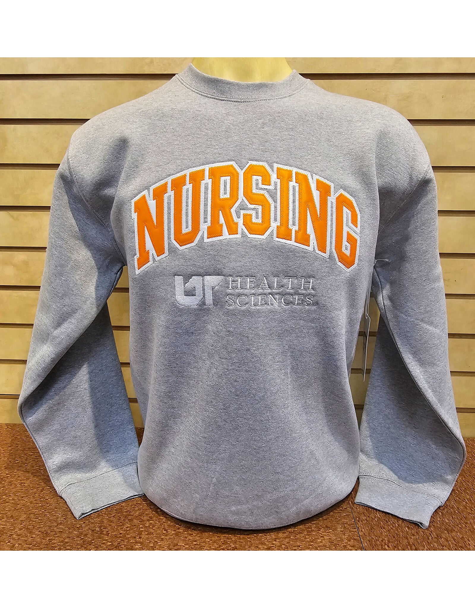 CI SPORT UTHS NURSING EMBROIDERED CREW
