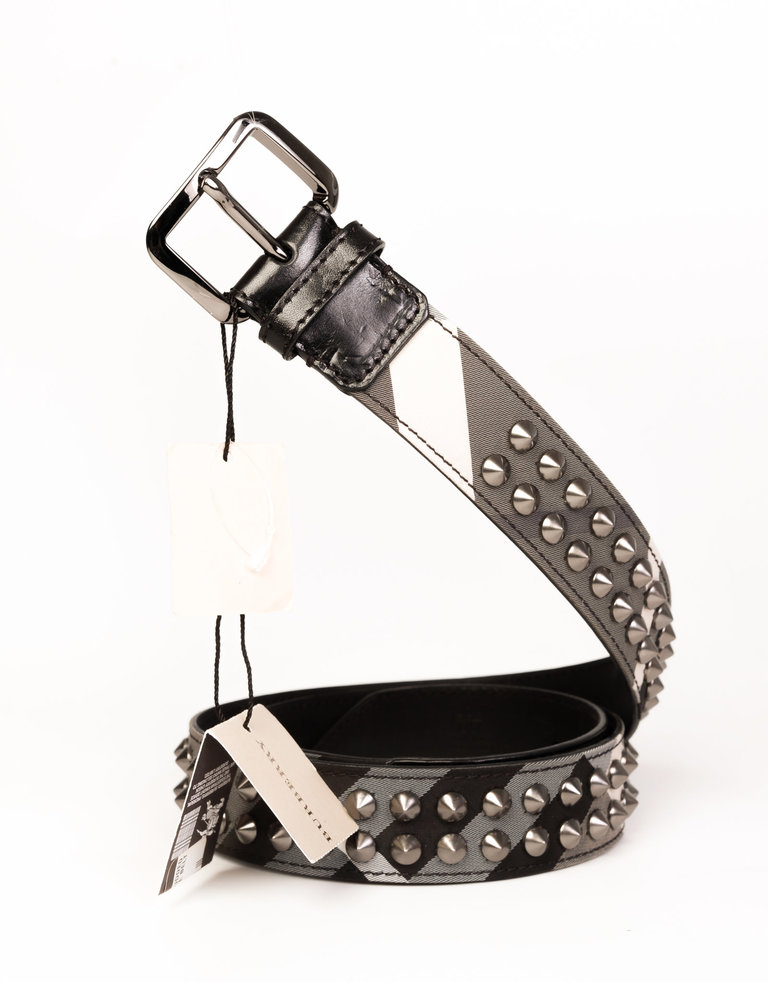 burberry studded belt