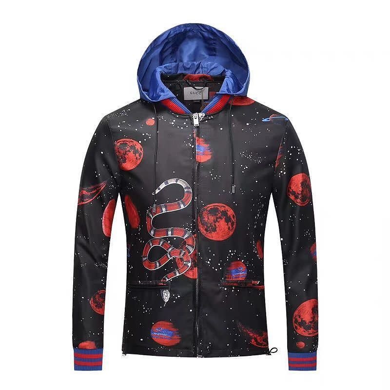 gucci snake print jacket