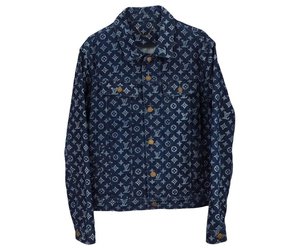 louis vuitton denim monogram jacket