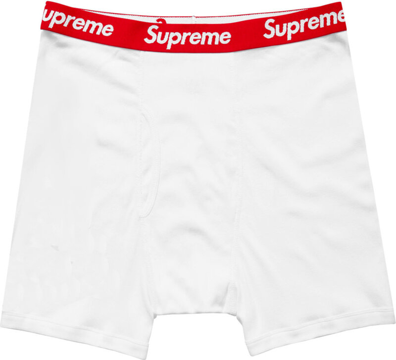 Supreme Hanes Boxer Briefs (2 Pack) Olive Size 2XL/XXL Extra Extra