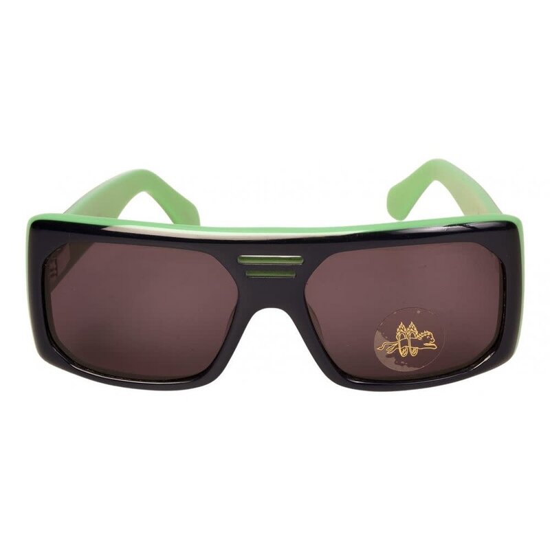 KAREN WALKER GREEN BLACK TV EYES 708091 SUNGLASSES CRTBLNCHSHP