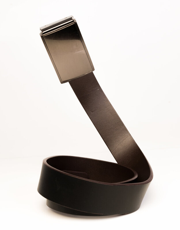 DSQUARED2 DSQUARED2 BLACK LEATHER BELT