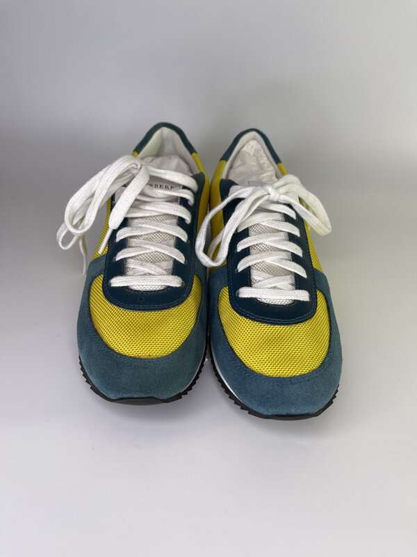 BURBERRY NYLON SUEDE POP SNEAKERS (37 EU) WOMENS