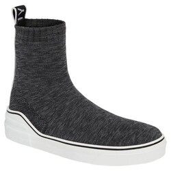 GIVENCHY GIVENCHY GEORGE V KNIT SOCK SLIP ON SNEAKERS GREY (42 EU) R$1200