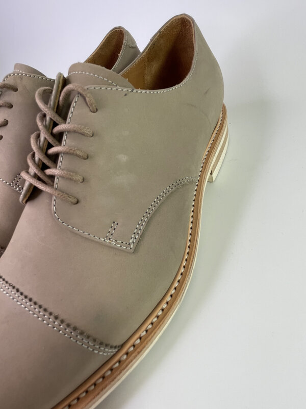 MR. B'S MR. B’S BROWN LEATHER OXFORDS (11 US)