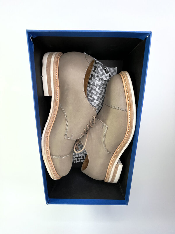 MR. B'S MR. B’S BROWN LEATHER OXFORDS (11 US)